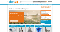 Desktop Screenshot of plast24.de